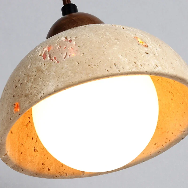 Wabi Sabi Stone LED Wall Lamp 5