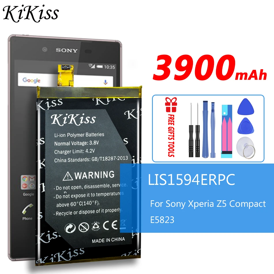 Lis1594Erpc Batteria Del Telefono Cellulare Per Sony Xperia X Compact Z5 Compact Z5C Z5 Mini Z5Mini E5823 E5803 C6 F3216 F3215 F5321 F3216