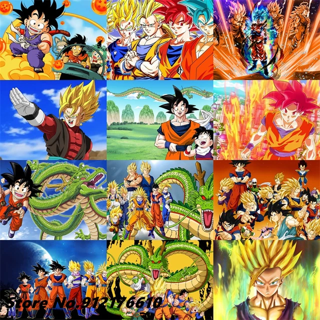 Bandai Anime Puzzle 300/500/1000 Pieces Puzzle Dragon Ball Intellectual  Educational Son Goku Jigsaw Puzzle for Adults Kids Toys - AliExpress