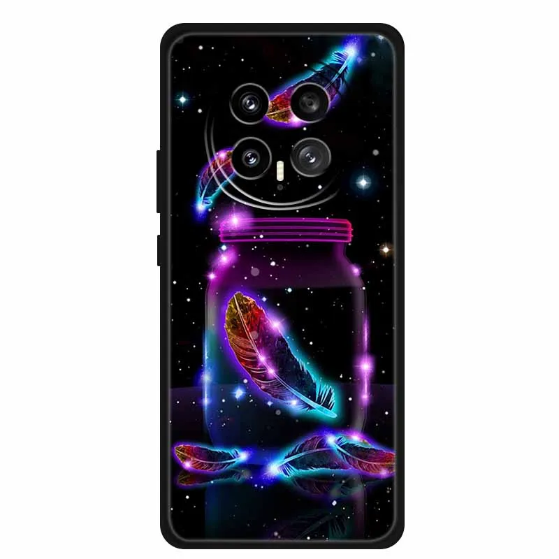 Shockproof Black Silicone Phone Case - Soft and Durable Back Cover