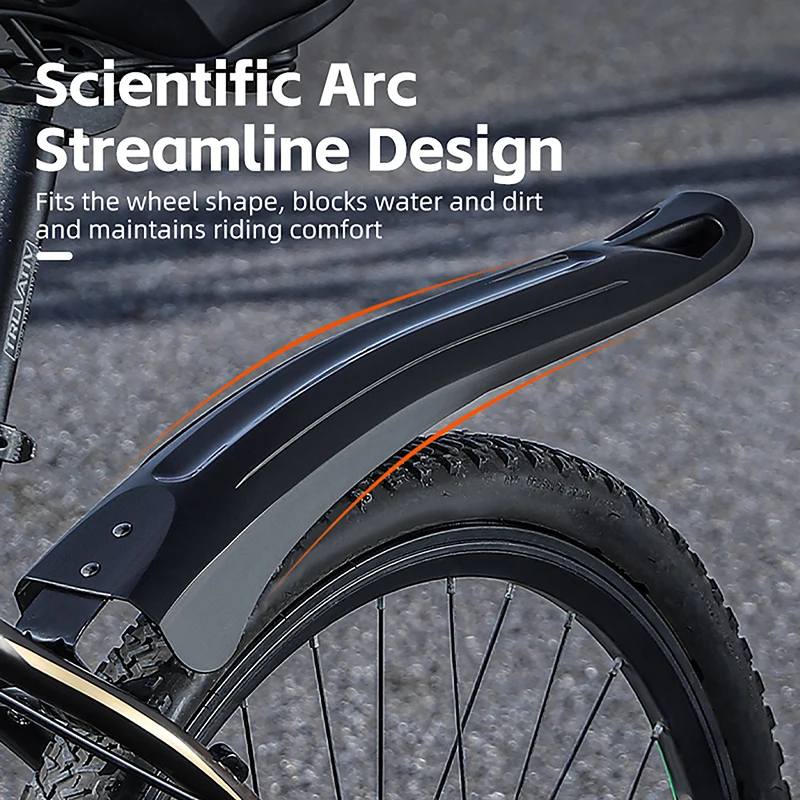 2pcs Universal Bike Mudguards 4