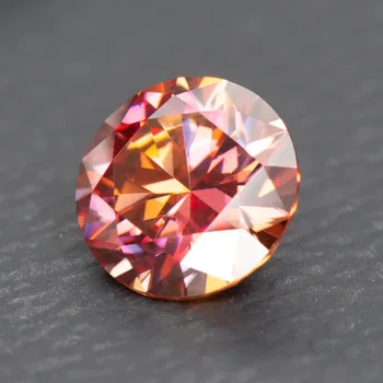 Red Moissanite Stone 4