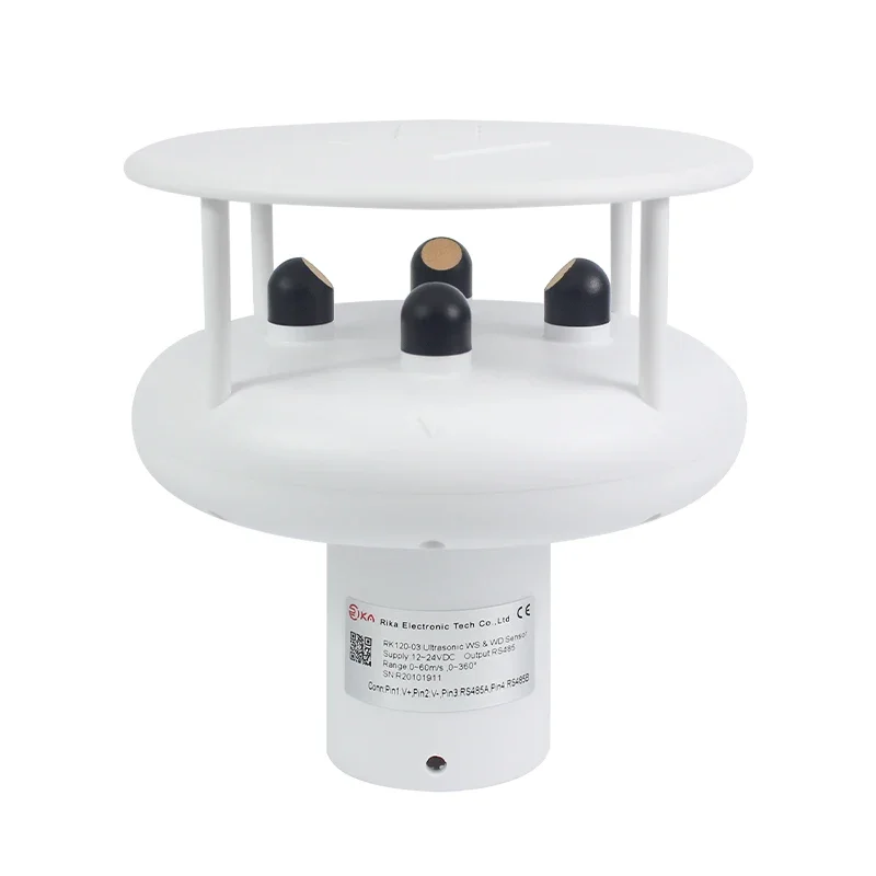 

RIKA RK120-03 Ultrasonic Anemometer Wind Speed Direction Sensor Price for Weather Station