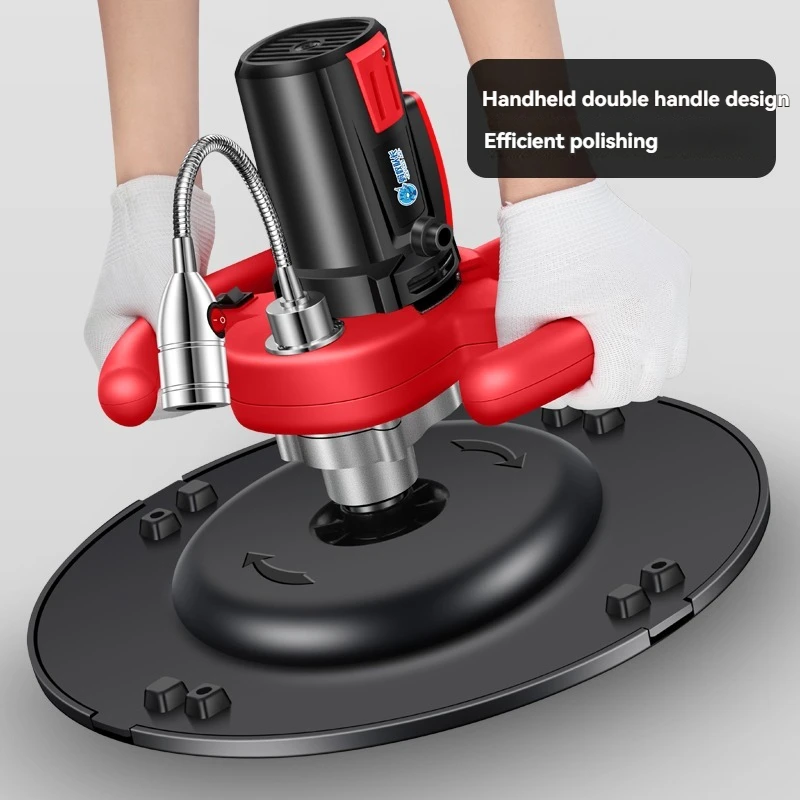 220V 3980W Handheld Electric Mortar Trowel Adjustable Plaster Finishing Machine Concrete Power Trowel Wall Smoothing Polishing