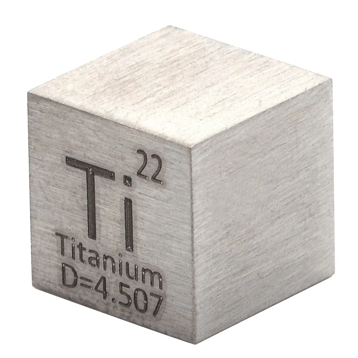 Titanium Cube Teaching Supplies 1Pcs 10x10x10mm