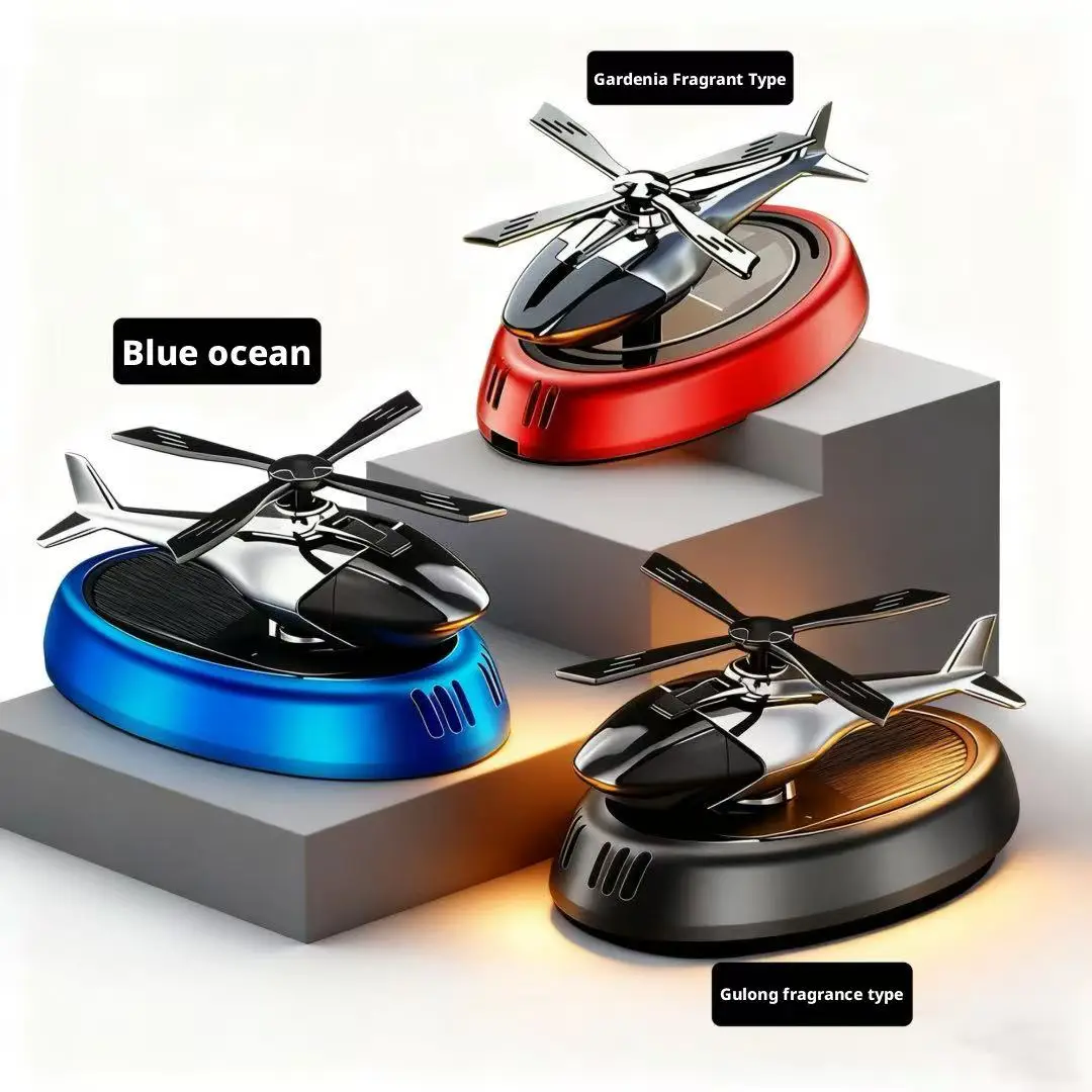 Car Aromatherapy Solar-Powered Rotating for Car