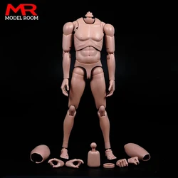 European Skin Tone Male Action Figure Doll - 12 Soldier with Super Flexible Joints (MX02-A)