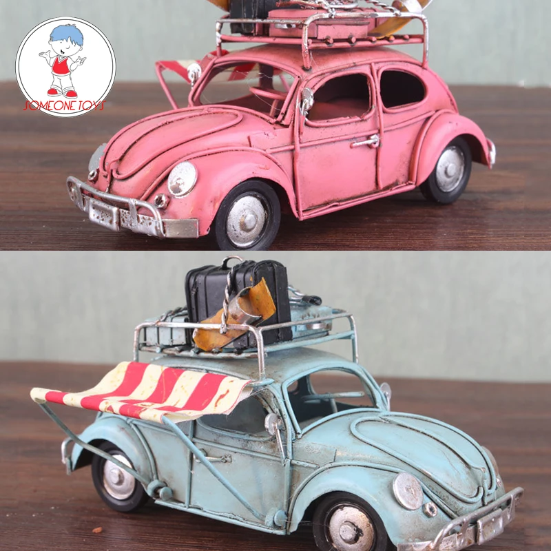 Koleksiyonlar 1 32 araba modeli retro nostaljik araba teneke modeli el