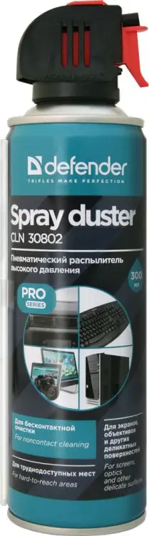 Баллон со сжатым воздухом Defender 30802 300 мл | Компьютеры и офис