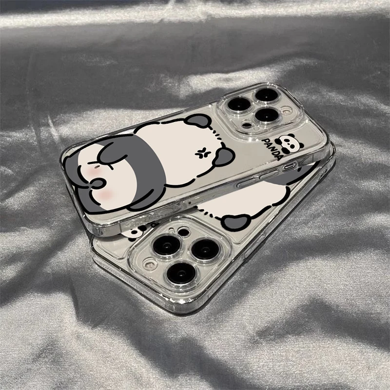 Adorable Panda Animation Phone Case - Ultra Durable Protective Cover