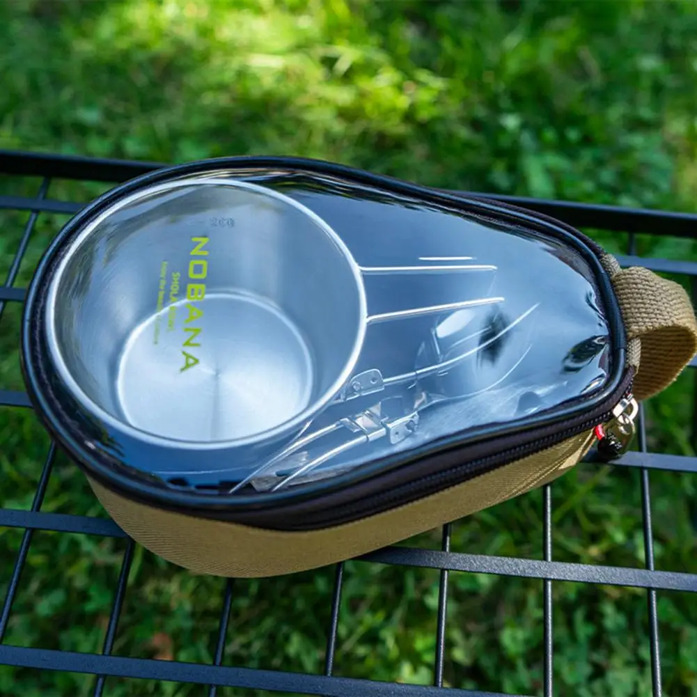Outdoor Camping Shera Bowl Bag Sierra-Bowl Storage Bag Oxford Waterproof Tableware Organizer Cups Carrying Case Picnic