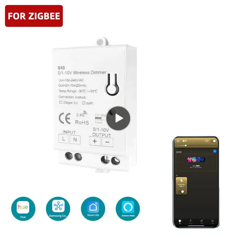 

Регулятор затемнения Tuya Smart 3,0 с поддержкой 0-10 в 1-10 в