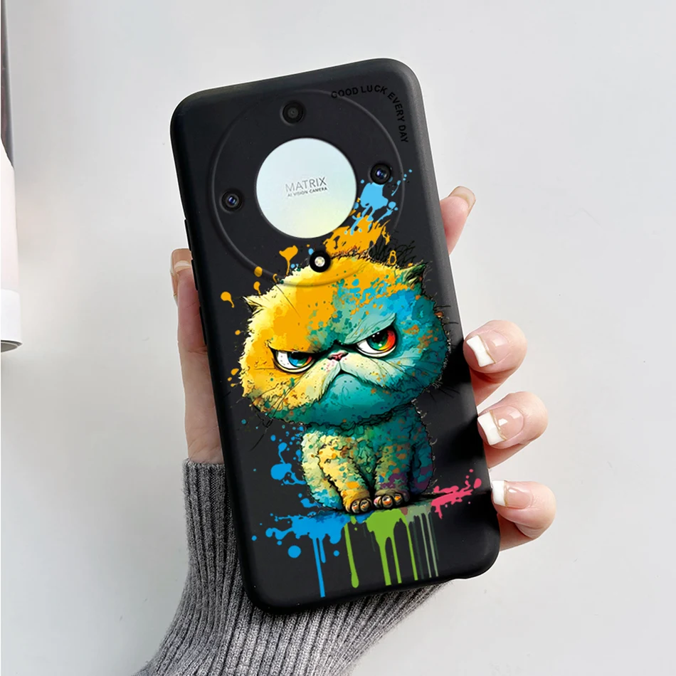 Astronaut Soft Shockproof Silicone TPU Phone Back Cover - Enhanced Protection for Honor Magic 5 Lite 5G