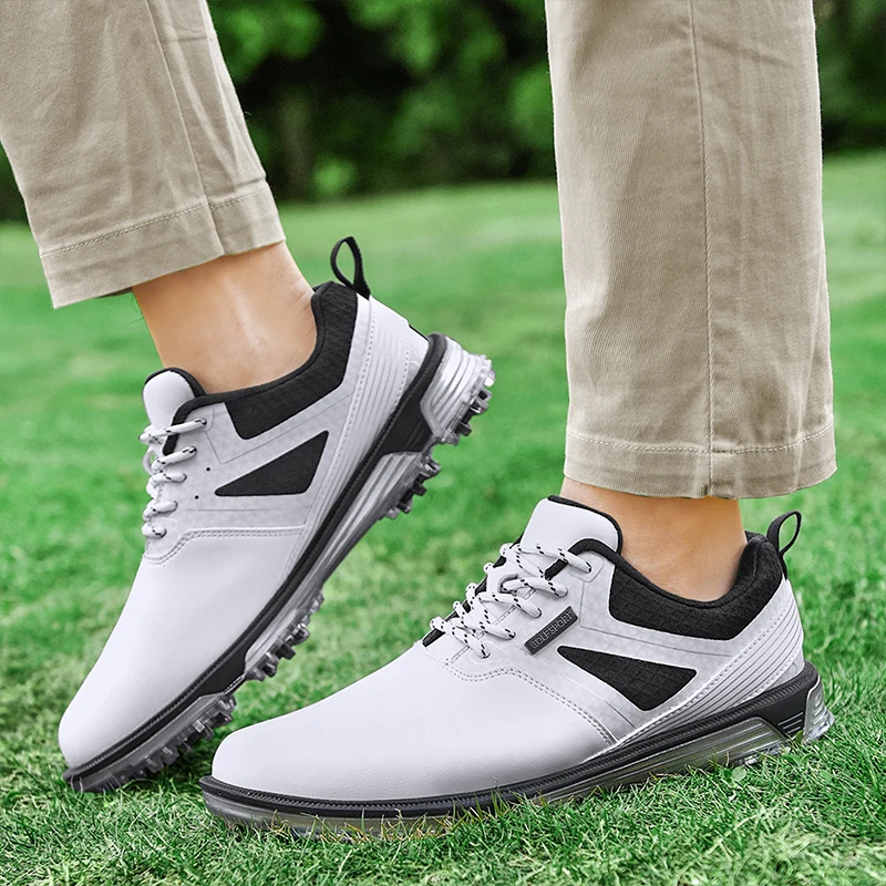 Waterproof Golf Shoes Men Comfortable Golf Sneakers Outdoor Size 40-47 Walking Footwears Anti Slip Athletic Sneakers 3