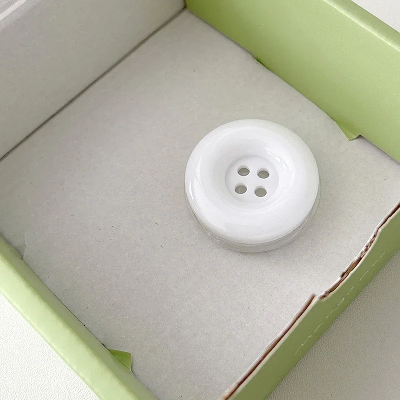 Colorful Button Phone Grip and Stand - Cute Foldable Ring Holder in Solid Colors
