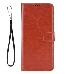 Custodia in pelle elegante con portafoglio e supporto - Cover protettiva con slot per schede