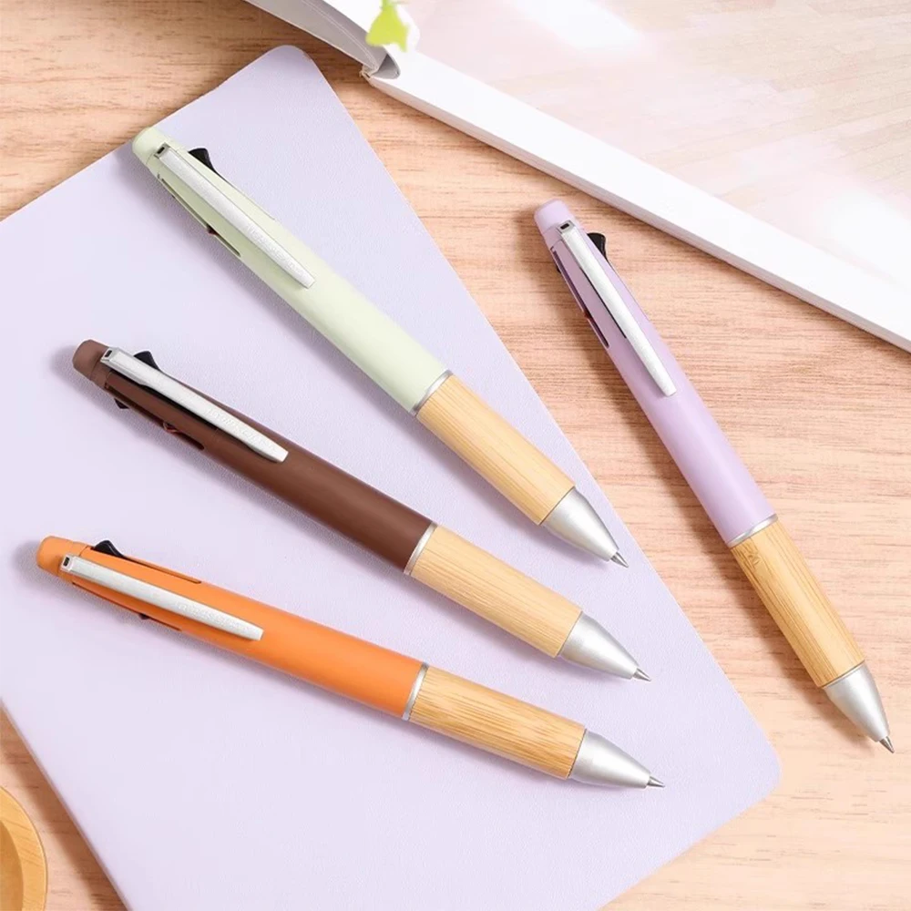 Limited Japan UNI JETSTREAM 4+1 Multi-function Pen MSXE5-2000B-05 Ballpoint Pen Mechanical Pencil Office Study Super 0.5mm