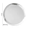 Nordic Ins Metal Tray Gold Round Plate Denmark Simple Jewelry Storage Tray Dinner Plates Home Decorative Trays 6