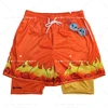 Men's Gym Shorts Double Layer Performance Shorts 2 in 1 Compression Stretchy Sports Shorts Quick Dry Fitness Workout Summer 1