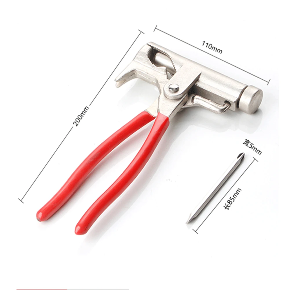 10 in 1 Universal Hammer Nail Gun Pliers Wrench Clamps Pincers Carpentry Tool 6