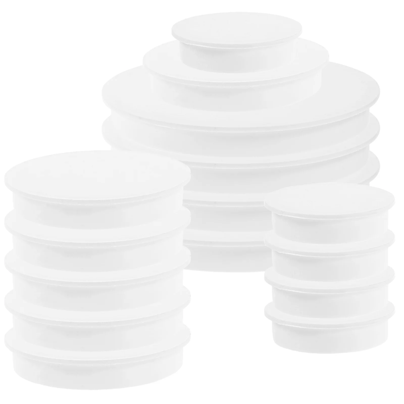 

30pcs Drain Hose Plug Cap Silicone Sewer Seal Plug Drain Hose Plug End Caps