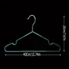 20/40pcs Clothes Hangers With Non-slip Design, Traceless Clothes Racks, Sturdy Heavy Duty Coat Durable Hangers 3
