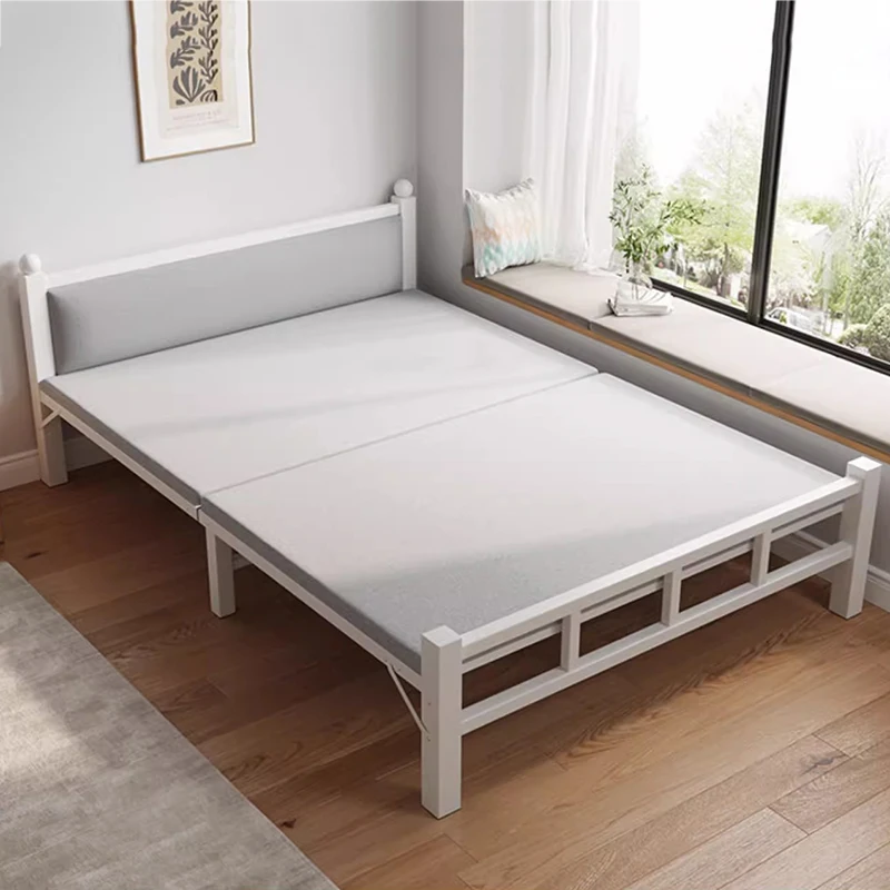 

Adults Hotel Beds Children Luxury Garden Patio Free Shipping Bed Frames Minimalist Metal Cama De Solteiro Theater Furnitures