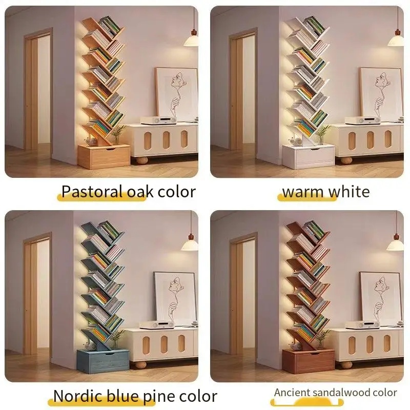 Libreros Book Shelves Room Furniture Folding Iron Shelf Desk Organizer Children's Bookcases Large Frame Drawer Scaffale Book