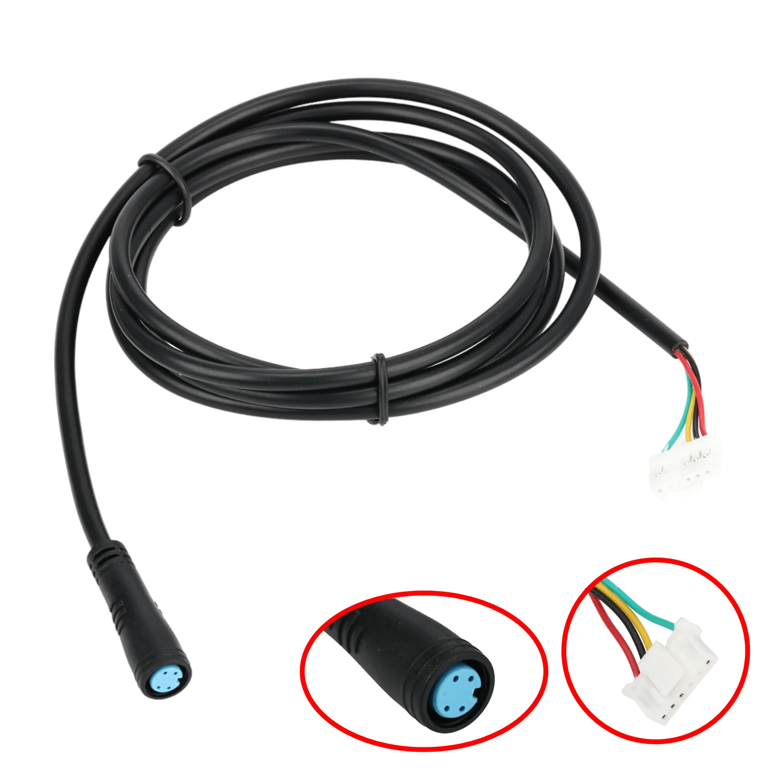EF1 Dashboard Display 4/5/6-Pin Cable For Xiaomi Qicycle EF1 Folding E-Bike LCD Speedometer Monitor Plug-&-Play Replacement Part - 18 - View #12
