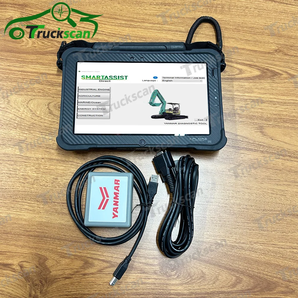 

For yanmar diagnostic tool diesel excavator marine yanmar 1983000033 yanmar tractor diagnostic tool yanmar Scanner+Xplore tablet