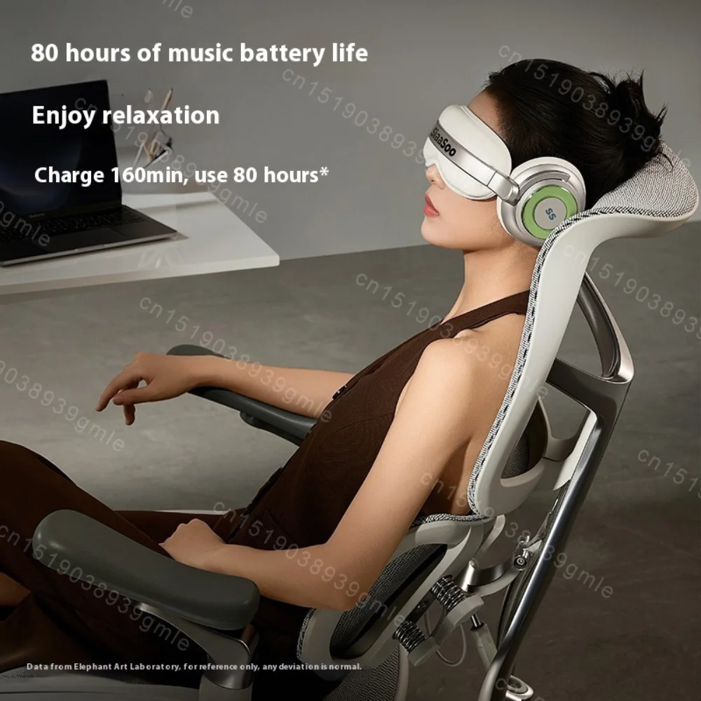 3 In 1 Hot Compress Eye Soothing Fatigue Relieving Eye Protection Device Noise Reduction Sound Insulation Rest Sleep Device