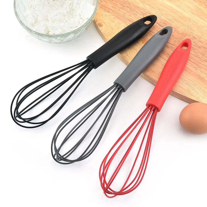 egg beater silicone whisk handheld mixer cream hand whisk baking utensils kitchen tools