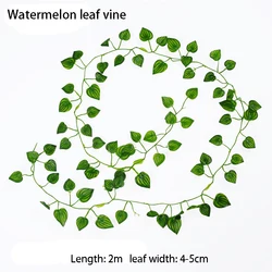 Lush Greenery Artificial Ivy Garland for Outdoor and Indoor Decor (Style D)