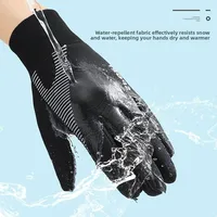 Gants thermiques de sport chauds d'hiver pour enfants, 1 paire, mitaines antidérapantes résistantes à l'eau par temps froid pour garçons et filles de 5 à 13 ans 2