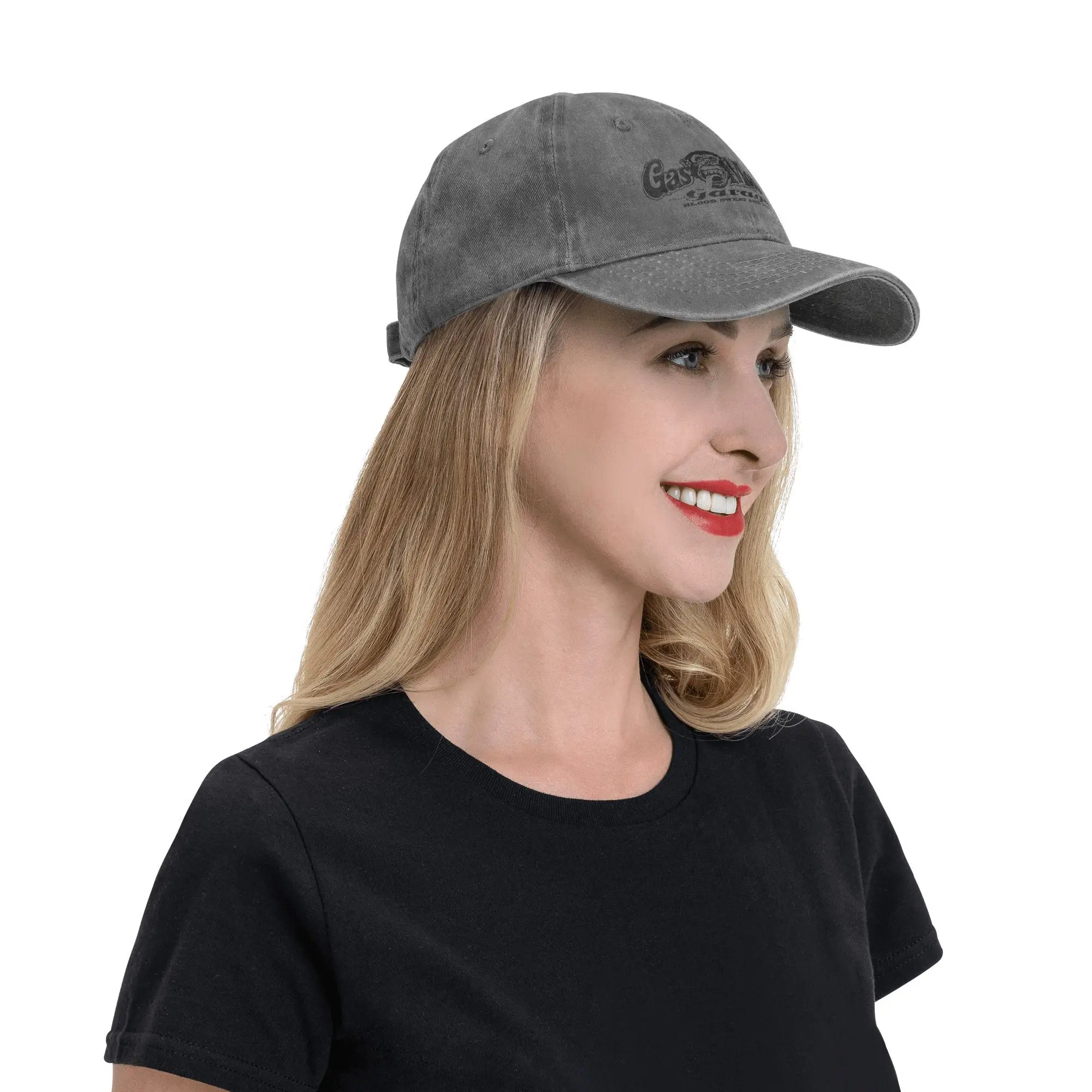 Gas Monkeys Garage Graphic Sun Baseball Cap Unisex Herren Print Trucker Hat Sommer Casual Outdoor Sport Sonnenschutz Baseball Caps – Detail 3