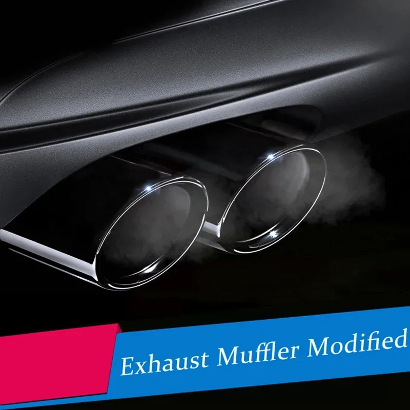 BMW 1 2 3 4 5 Series X1 3GT F20 F22 F30 F32 F34 F36 F10 F48 Car-Styling Rear Exhaust Pipe Cover Trim Frame Auto Accessories