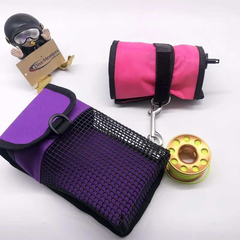 Snap Hood & SMB & Safety Marker Buoy Mesh Gear Bag