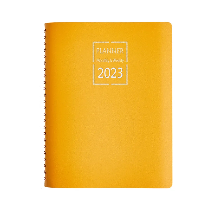 2023 Year A5 Timeline Planner Agenda Personal Daily Schedule Book 112  Sheets Monthly Weekly Plan Notebooks Journal Stationery - AliExpress