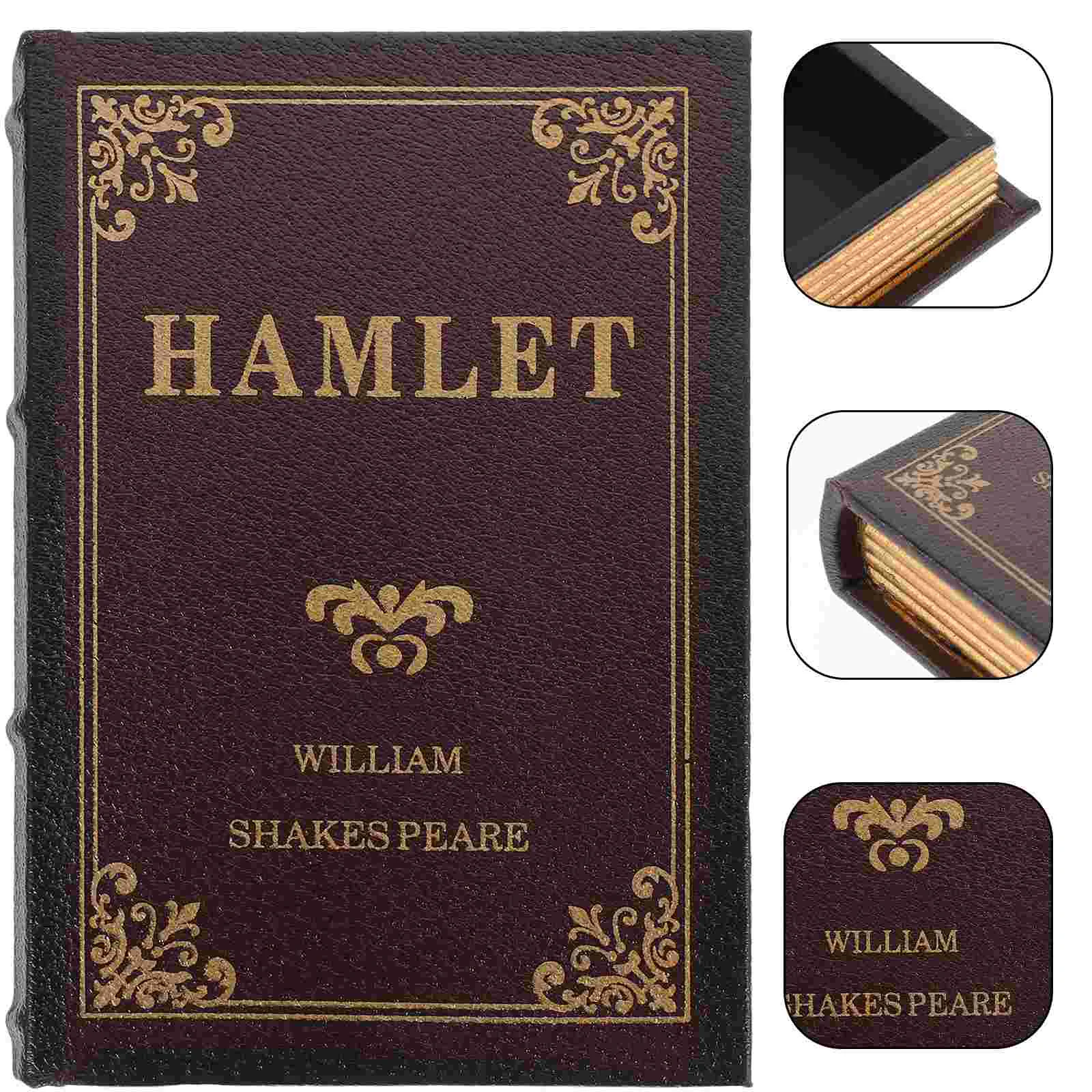 

Imitation Book Decoration False Storage Container Prop Trumpet Ornament Home Bookshelves Fake Boxes Ornaments Model