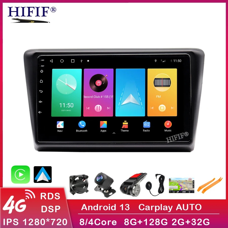 

Android 13 For Skoda Rapid NH3 NH1 2012 - 2020 Car Radio Multimedia Video Player Navigation GPS Android 10 No 2din 2 din DVD