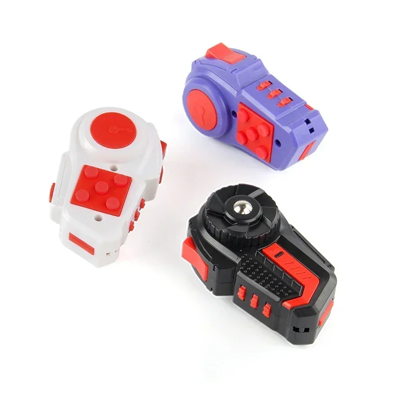 Decompression Handle Relieve Anxiety Handle Toys Stress Relief With-handle Game Baby Mini Red And White Children's Toys 1pc