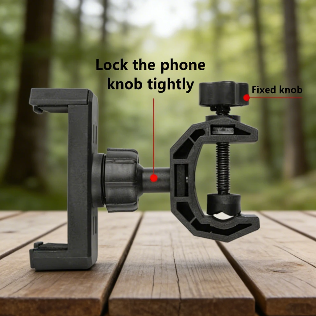 Rotating Phone Tripod Stand with Microphone Holder for Live Streaming and Video Recording