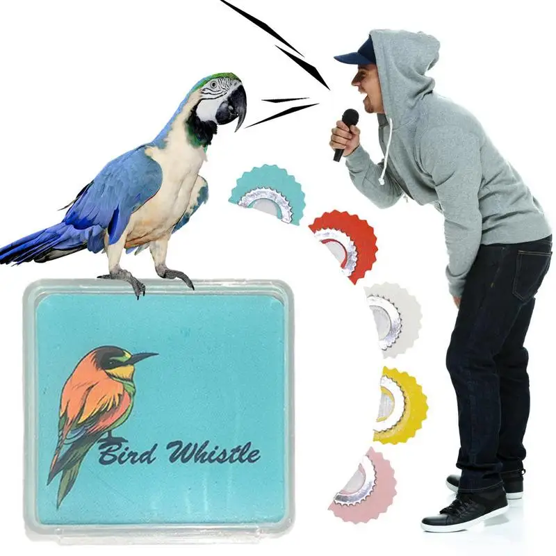 Whistle Keychain Bird Whistle Warbler Tweeting Noisemaker Toys Tricks Gag For Kids 5PCS