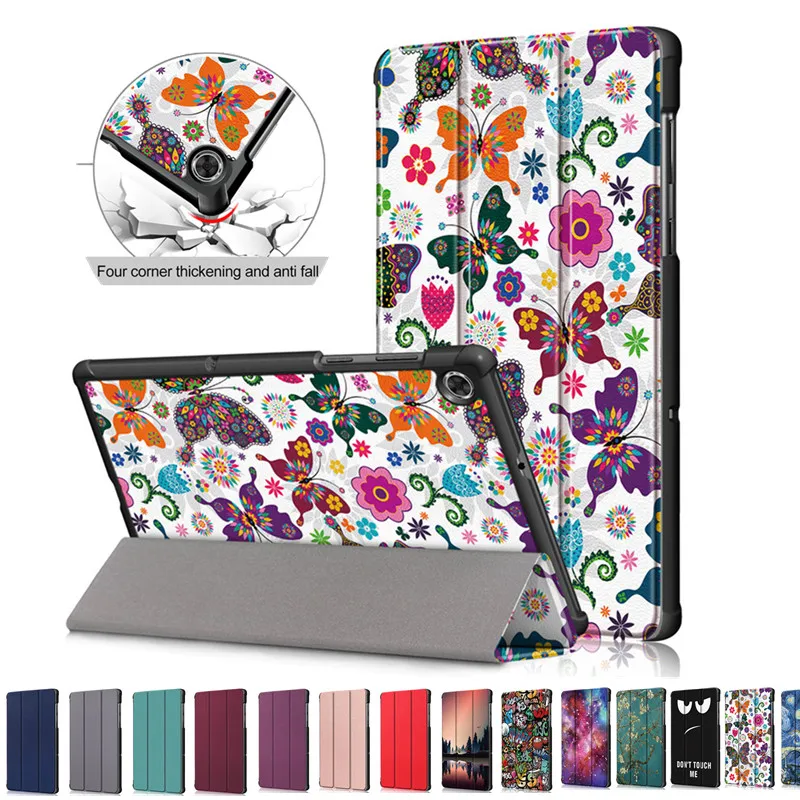 para Lenovo Tab M10 hd Gen Tb-x306f X306x Case de Couro do Plutônio à Prova de Choque Magnético Escudo Inteligente Tab M10 2nd Geração Tablet Capa