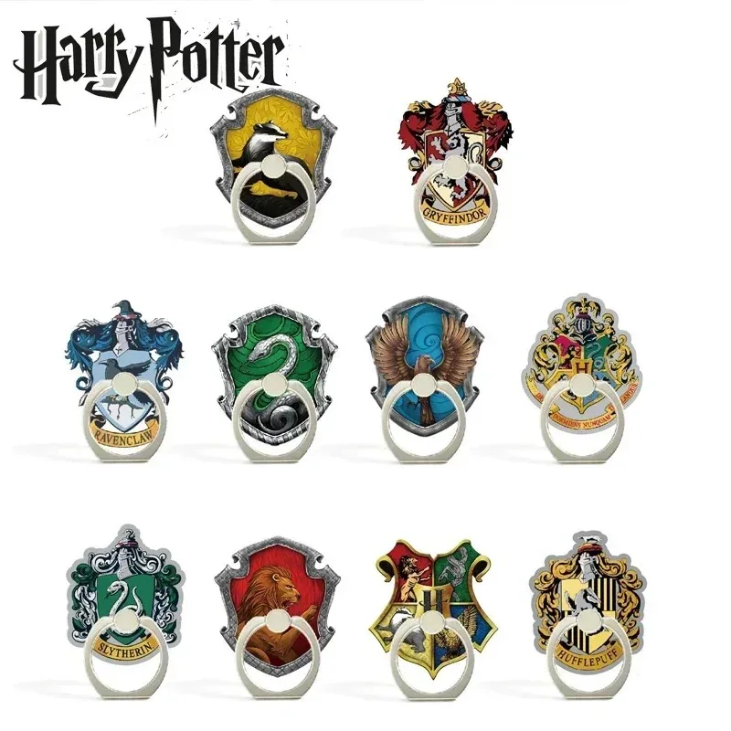 Harris Magic Boy Mobile Phone Ring Stand Hogwarts Potter College Retro Creative Mobile Phone Lazy Stand Back Sticker
