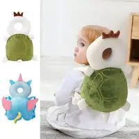 Baby Head Protector Backpack Pillow For Kids 1-3 Y Toddler Children Soft PP Cotton Protective Cushion Cartoon Security Pillows 1