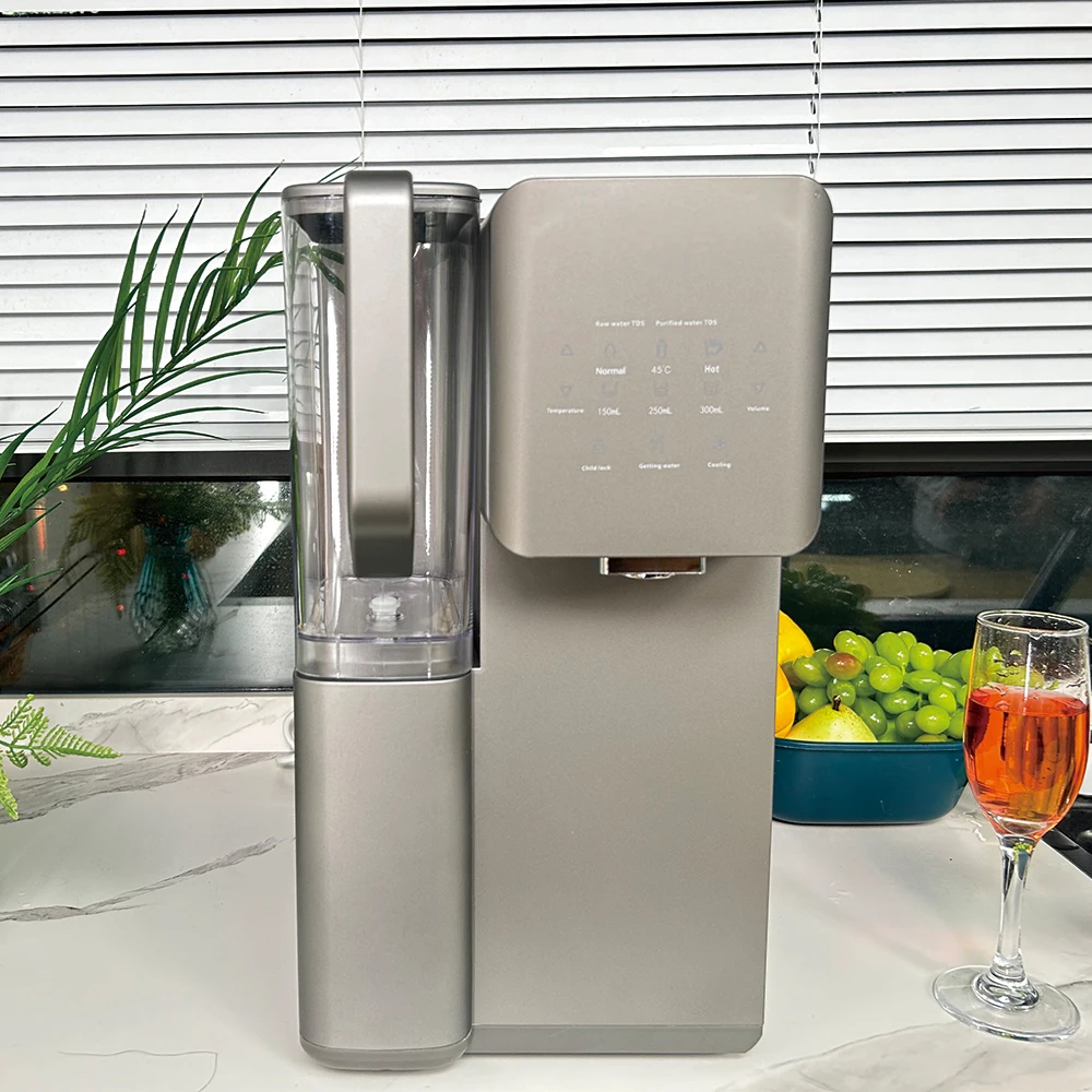 Home Appliances Water Purifier Filter Four-in-two Filtration RO Reverse Osmosis Hot Cold Function Drinking Water Dispensers