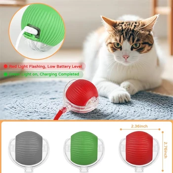 Rechargeable Interactive Rolling Pet Ball 1