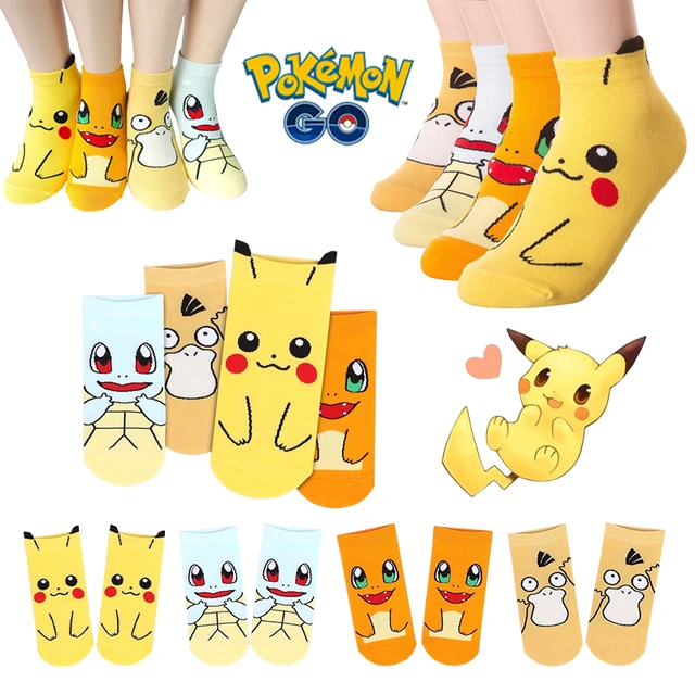 Pokémon chaussettes en coton Pikachu