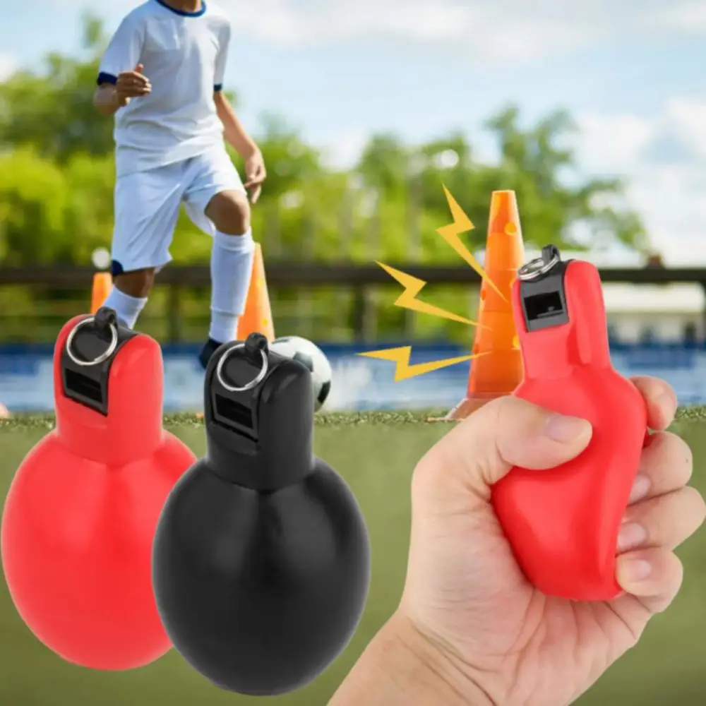 High-Pitched Handheld Sports Whistle with Lanyard - Ultra-Portable Emergency Sound Device